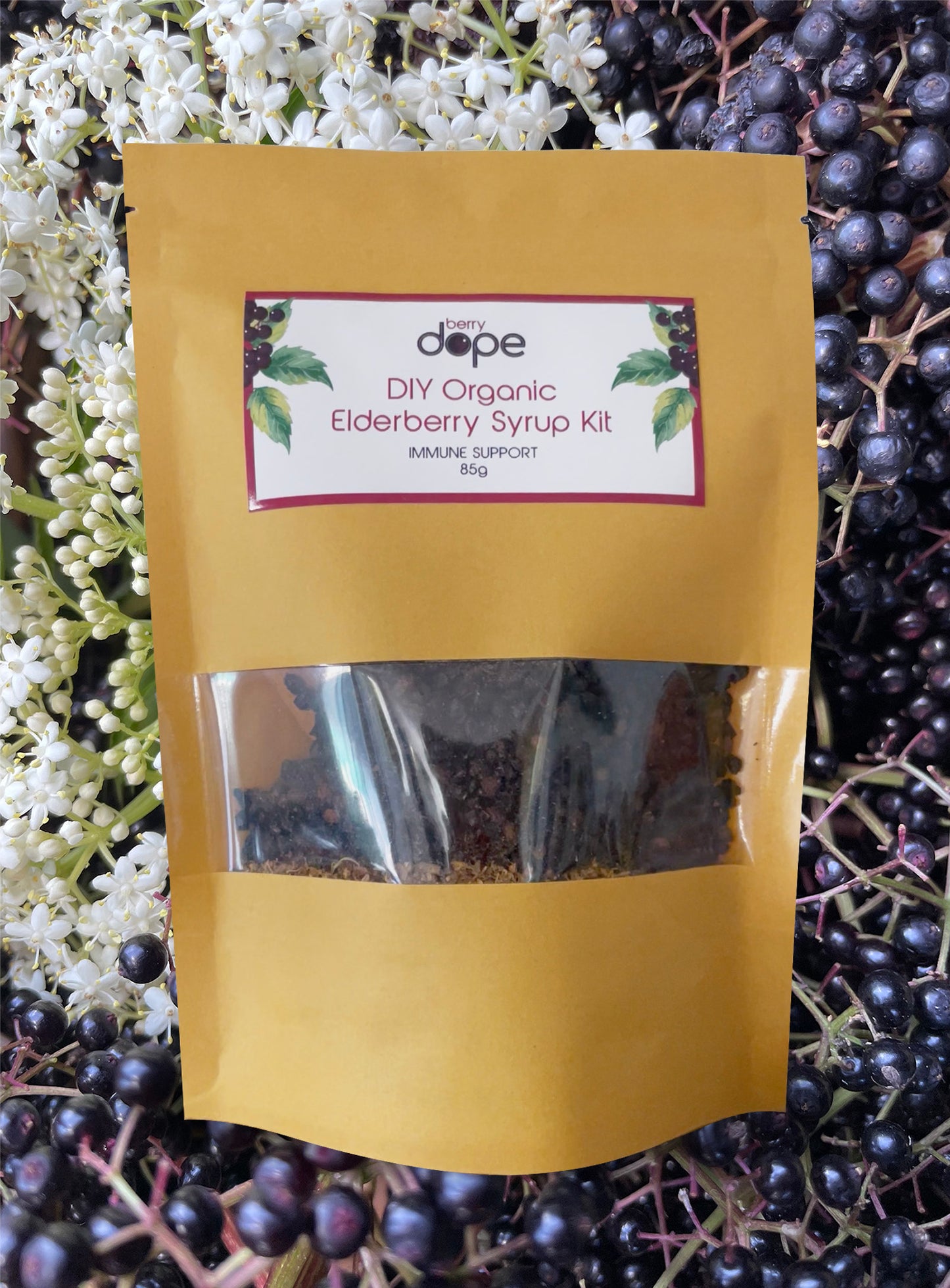 Berry Dope DIY Organic Elderberry Syrup Kit